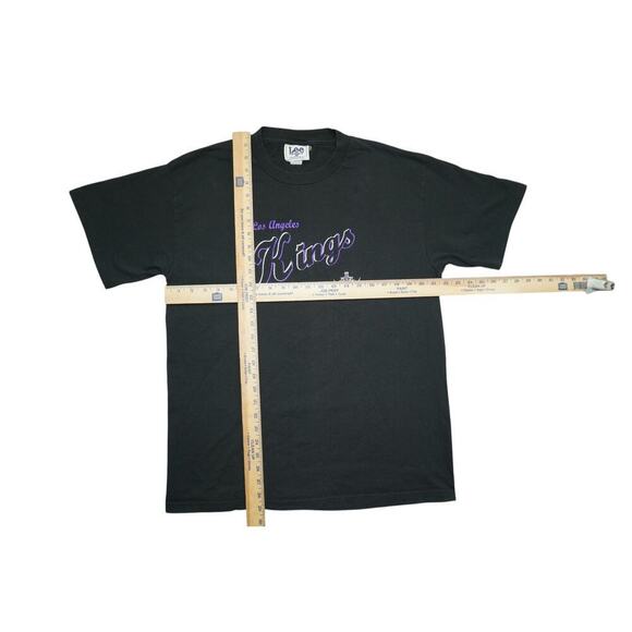 Vintage Los Angeles Kings NHL Tee – Lee Sport – Black Crown Logo – Size L – - Picture 3 of 6